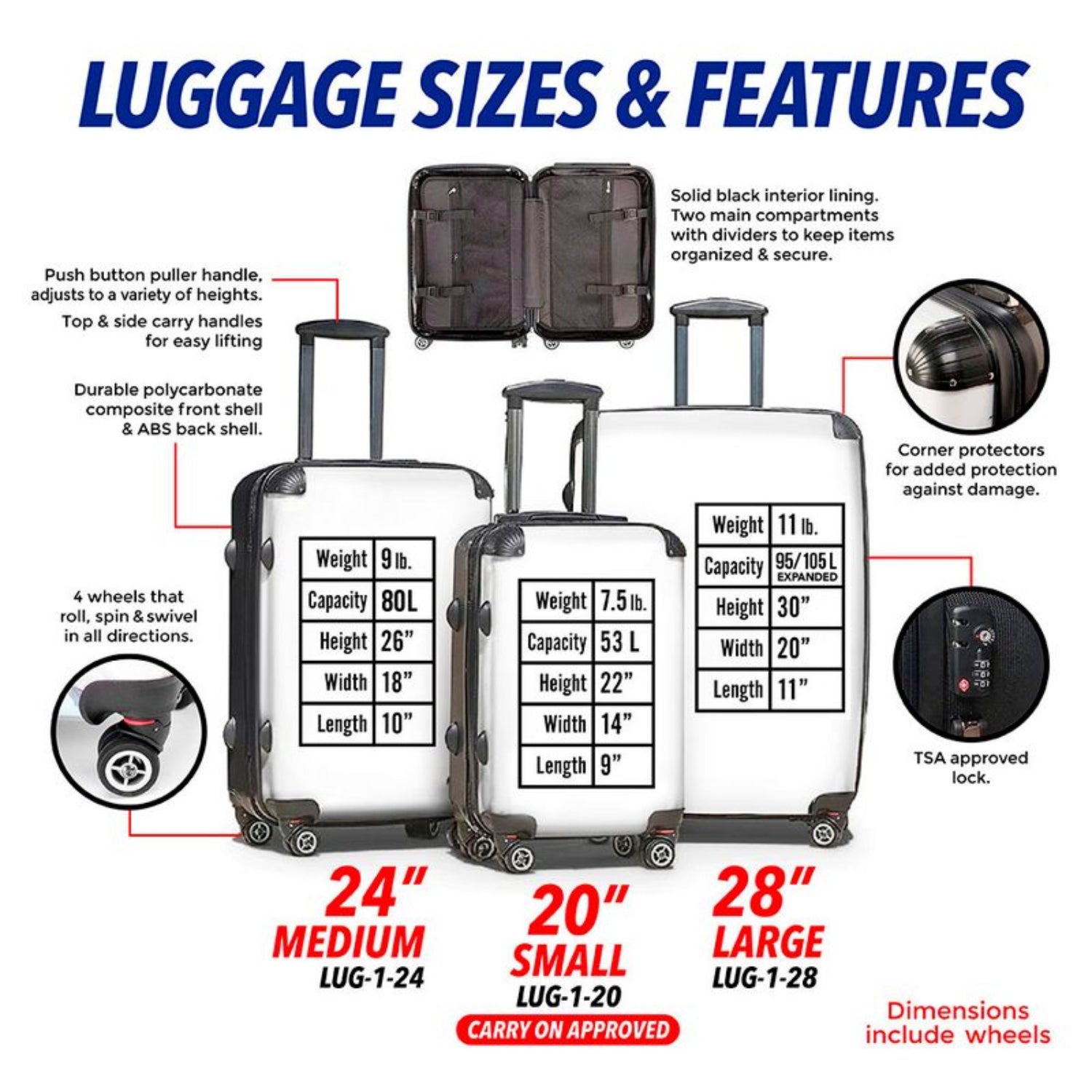 FIFA World Cup 2026™ Brasil 20" Suitcase